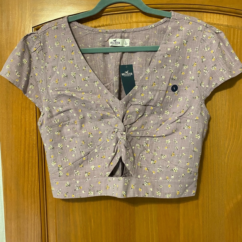 twist crop top